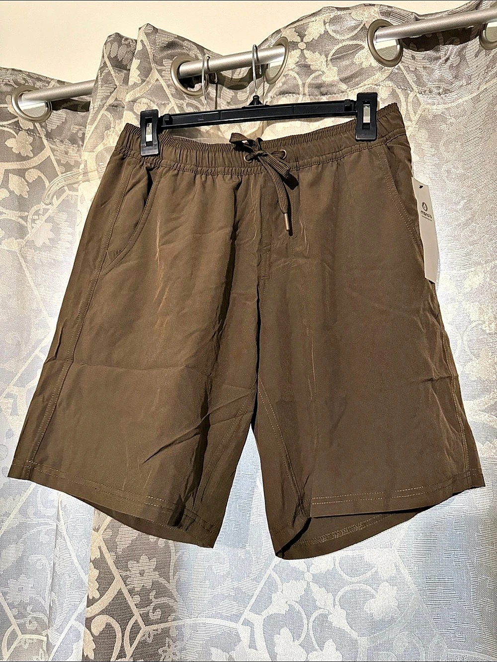 monob Men'Small Athletic Shorts in Brown Size Small NWT